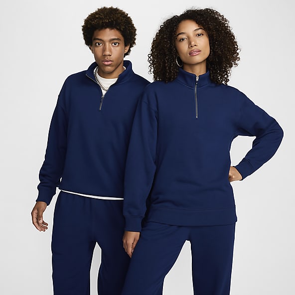 Mujer Azul Sudaderas con y sin gorro. Nike US